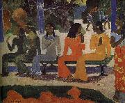 Paul Gauguin Market oil on canvas